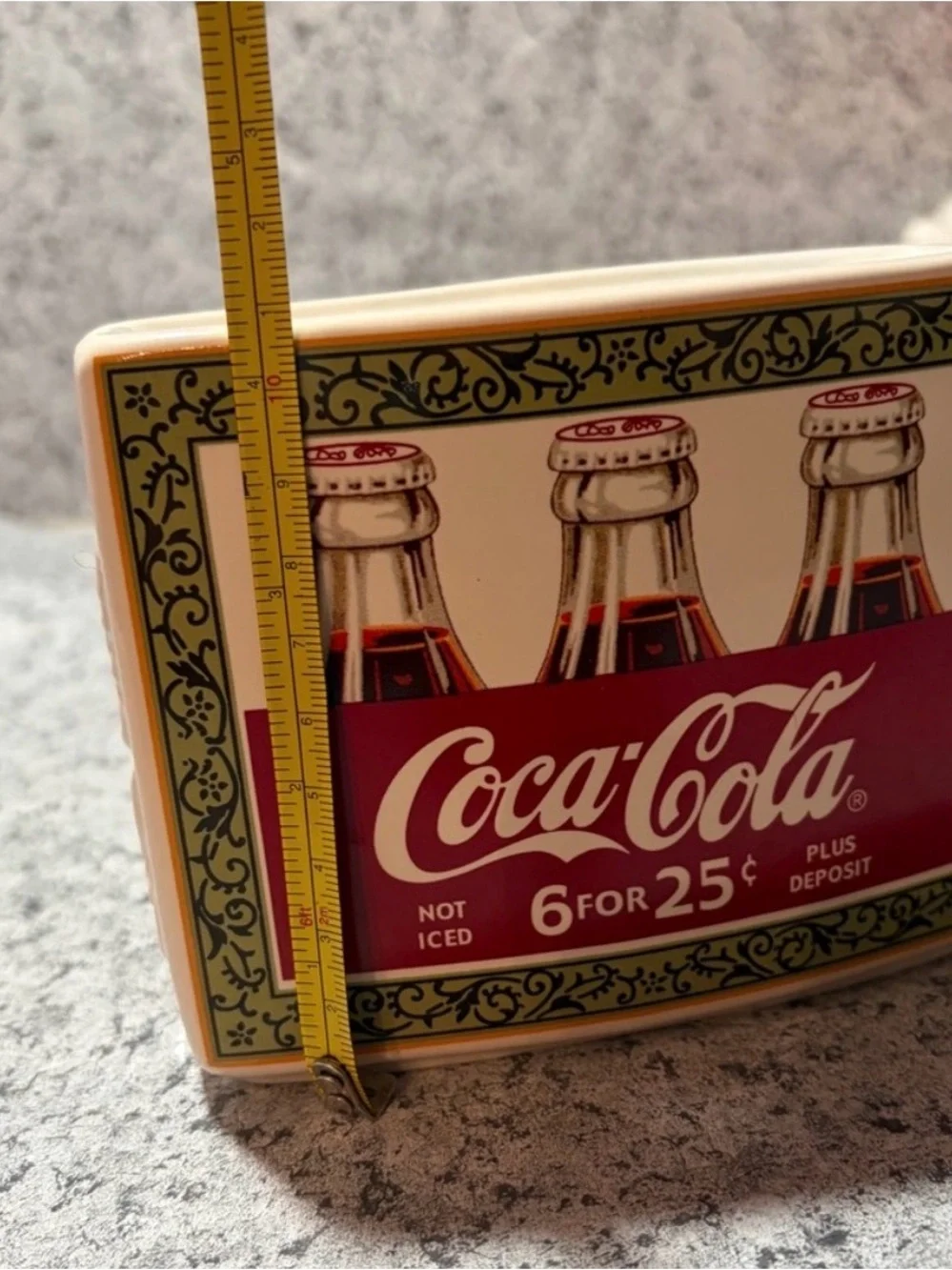 Vintage Coca-Cola Ceramic Toothbrush Holder | 